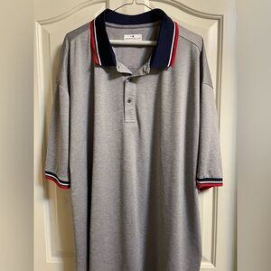 Grand Slam Gray Polo Shirt for Men